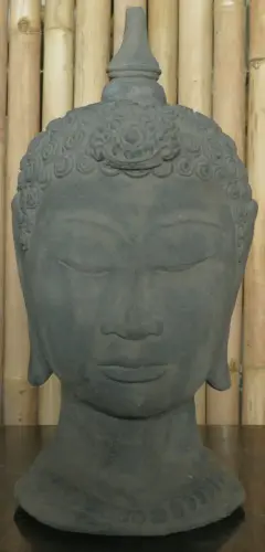 Product image of the product “Thai bust, 43 cm, antique finish, cast lava stone ”